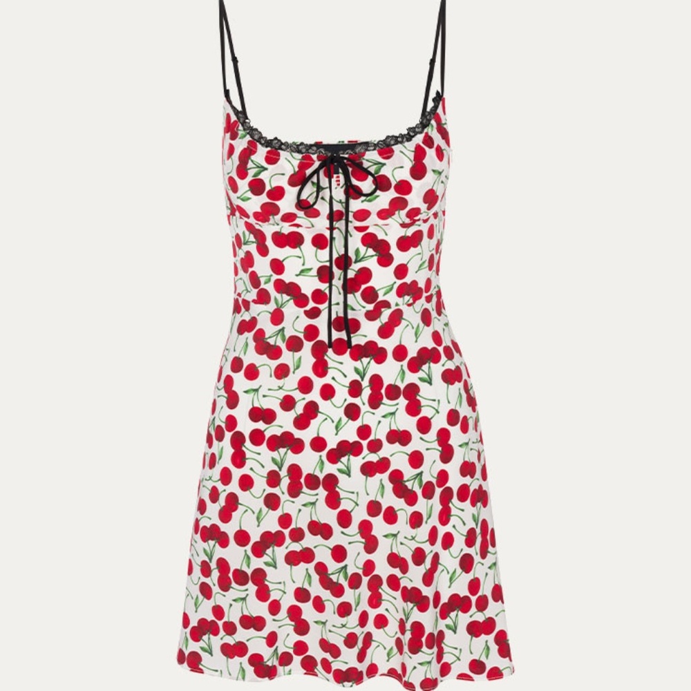 Realisation Par The Frank Dress Cherry Print XS mini